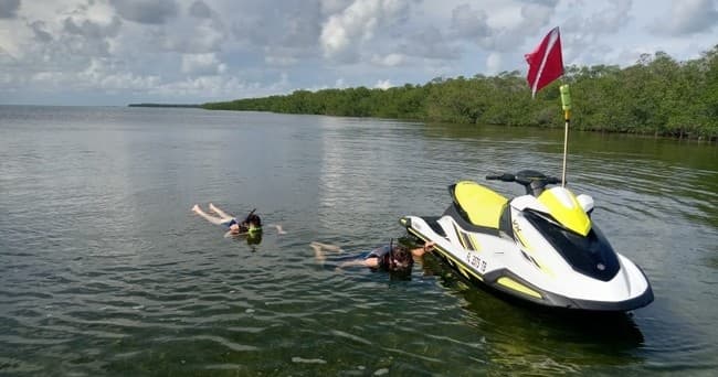 Two Hour Jet Ski Eco Tour with Snorkeling