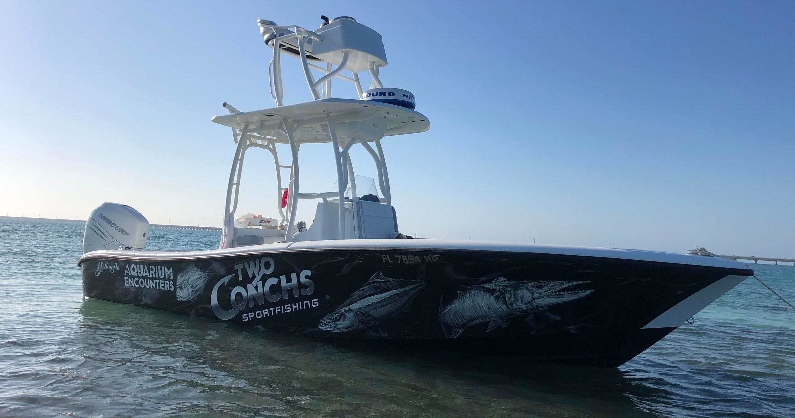26' Yellowfin Hybrid w/Tower w/Mercury 400