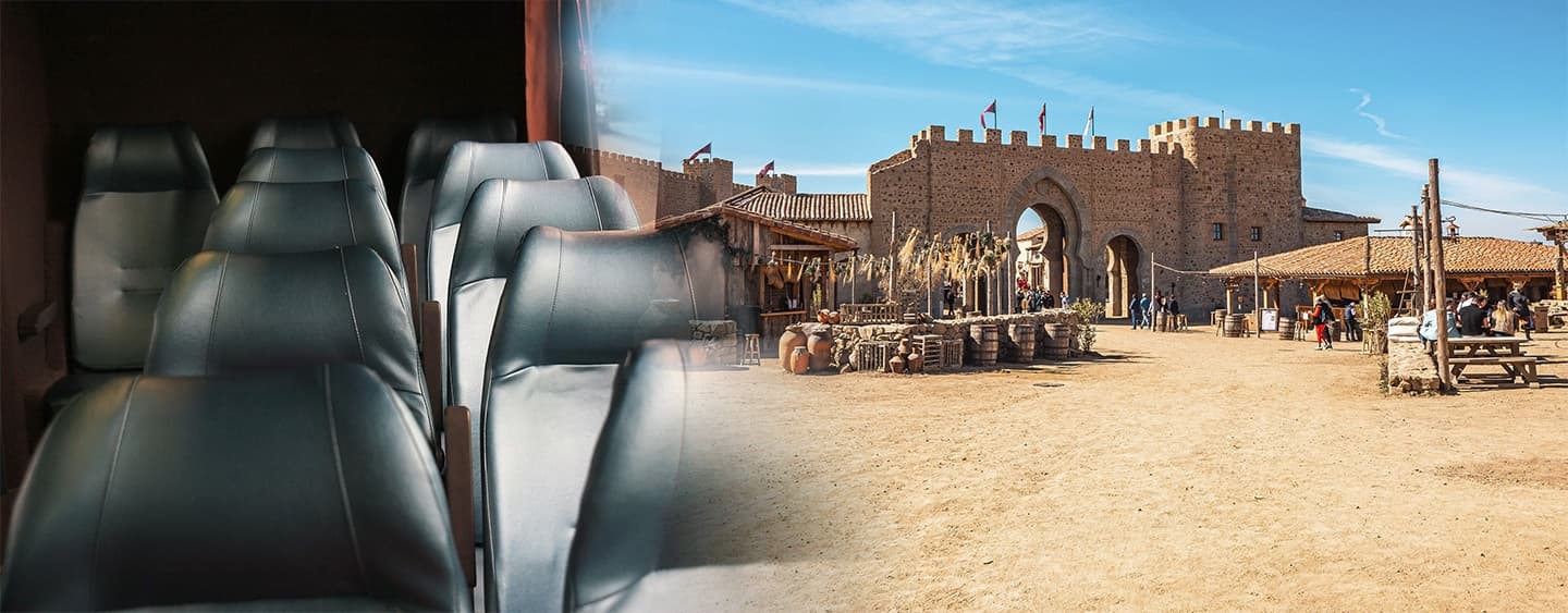 Transporte desde Madrid + Entrada al Parque de día