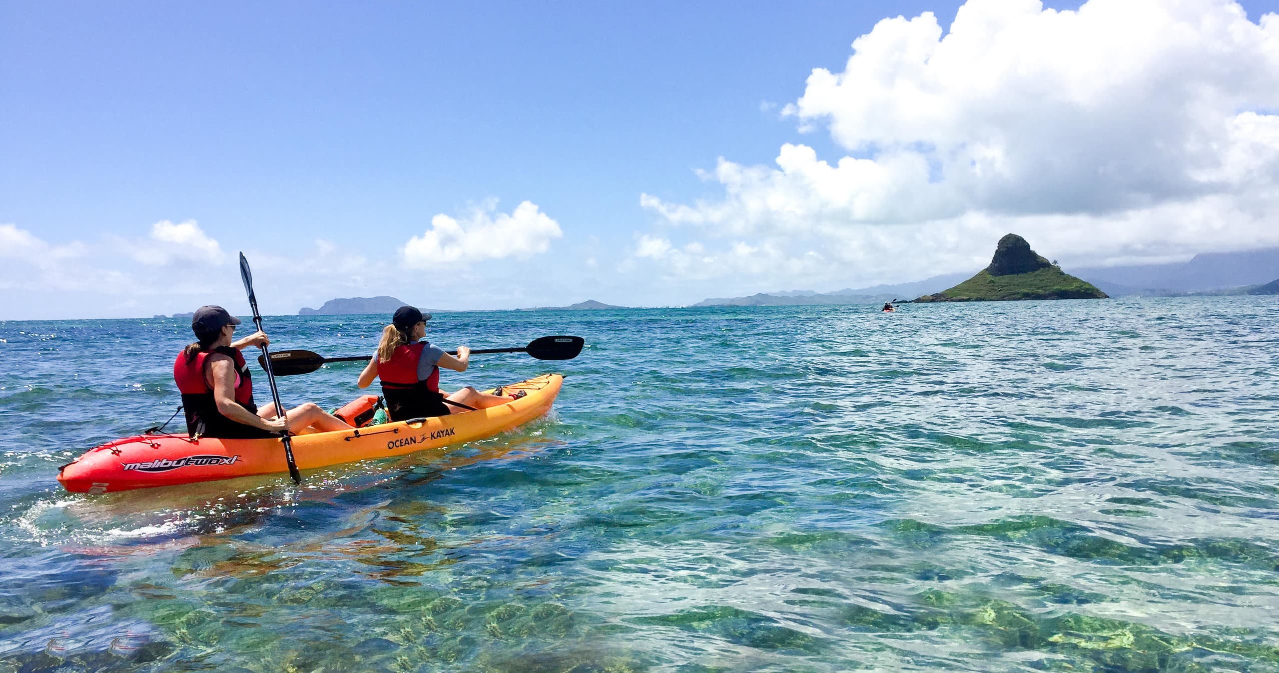 Chinaman's Hat Self-Guided Kayak Tour
