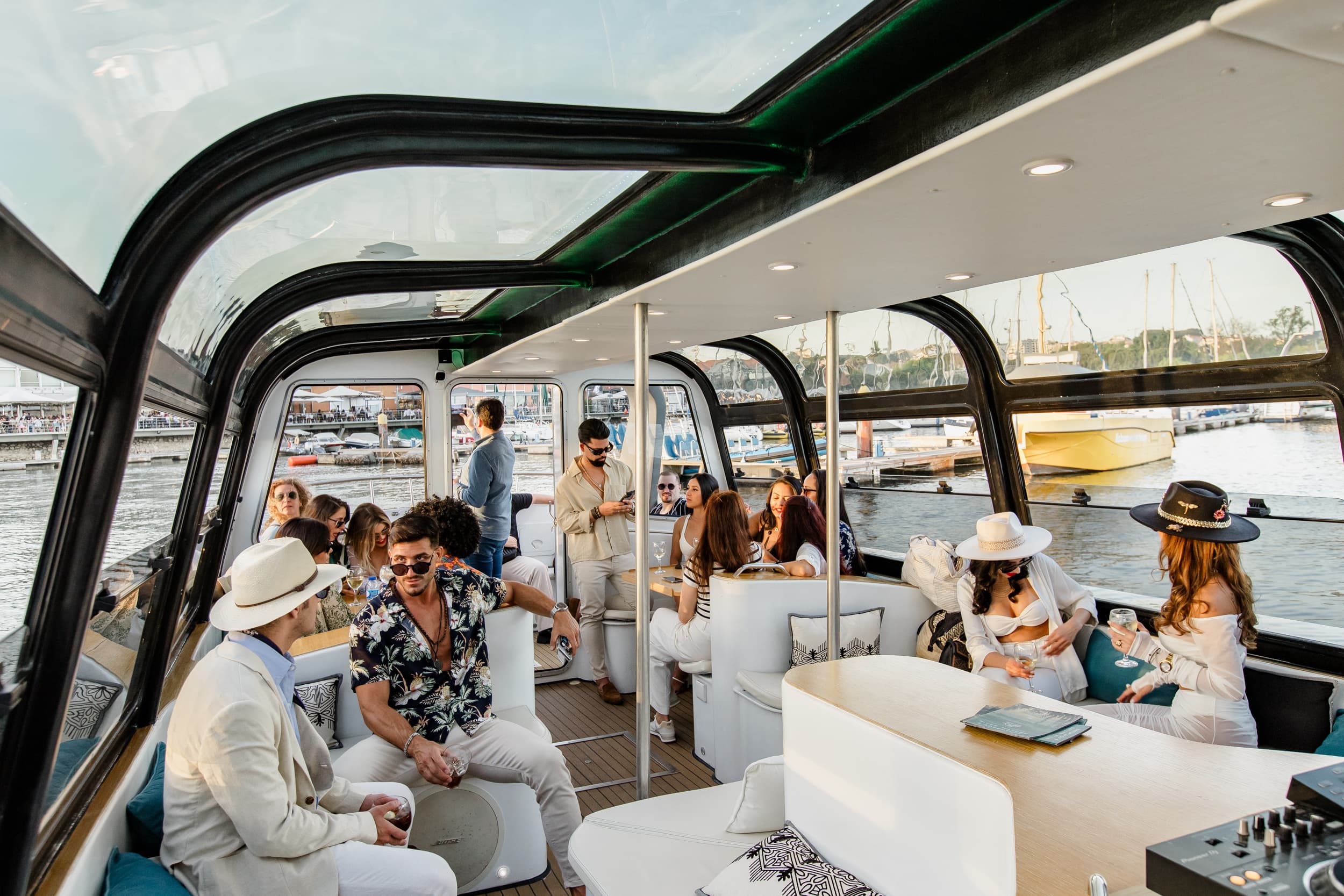 Sangria Vibes & DJ Cruise - Open Bar on a One-Of-A-Kind Luxury Boat