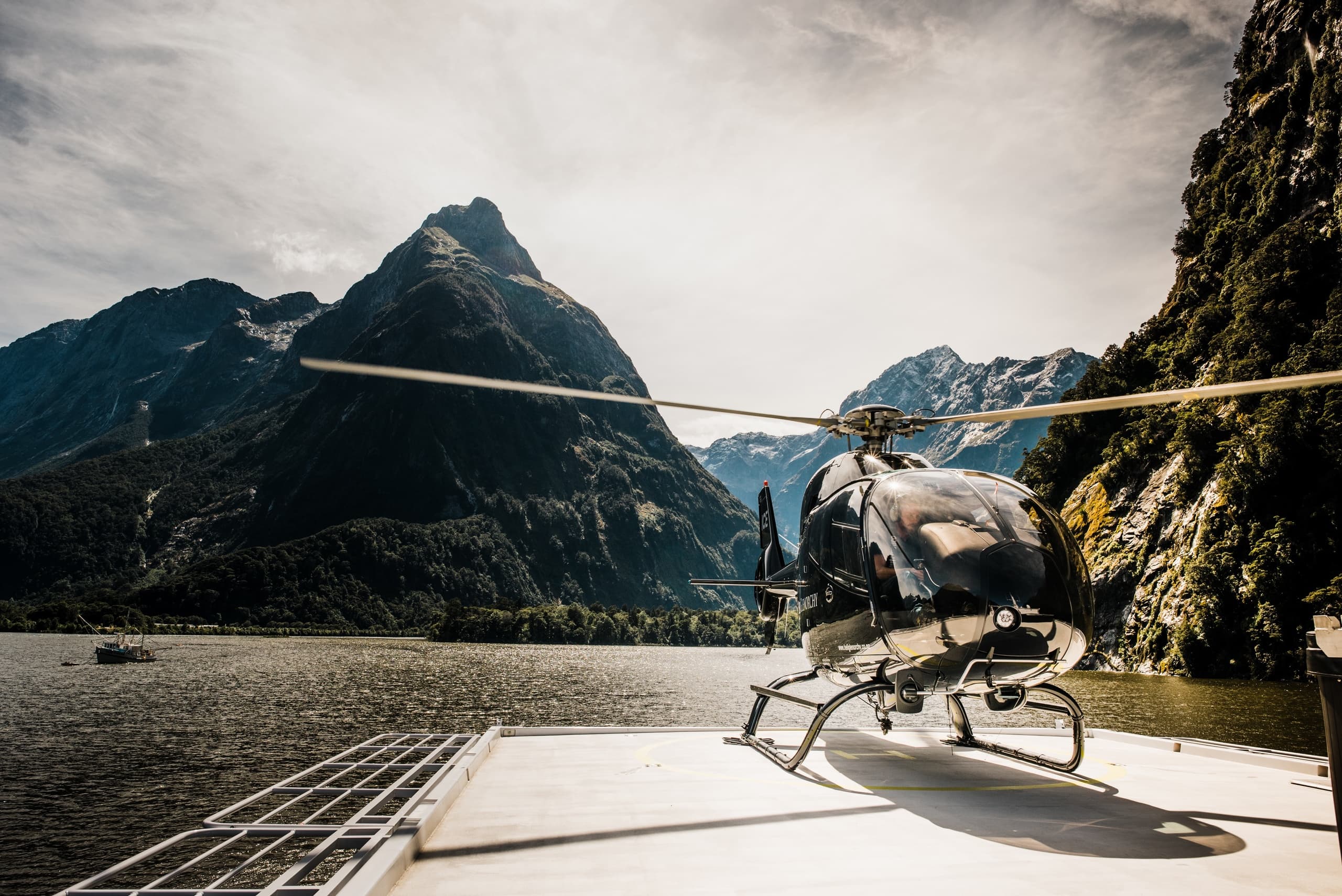 Milford Sound Morning Cruise (Private Hire •  Heli access only)