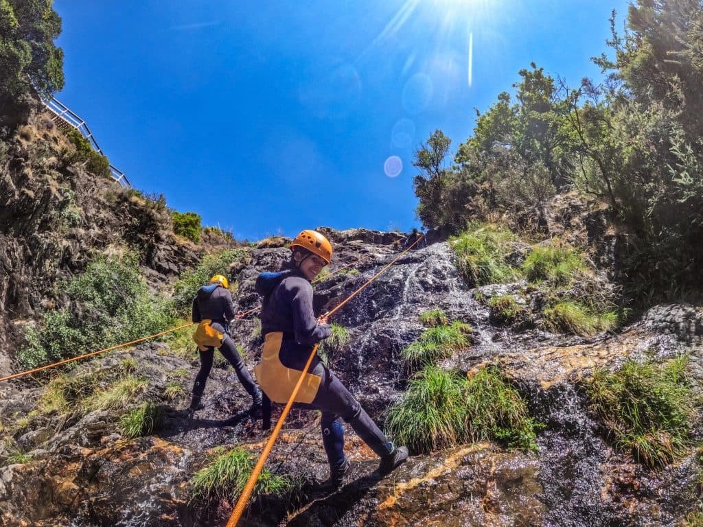 Canyoning Ribeira das Quelhas