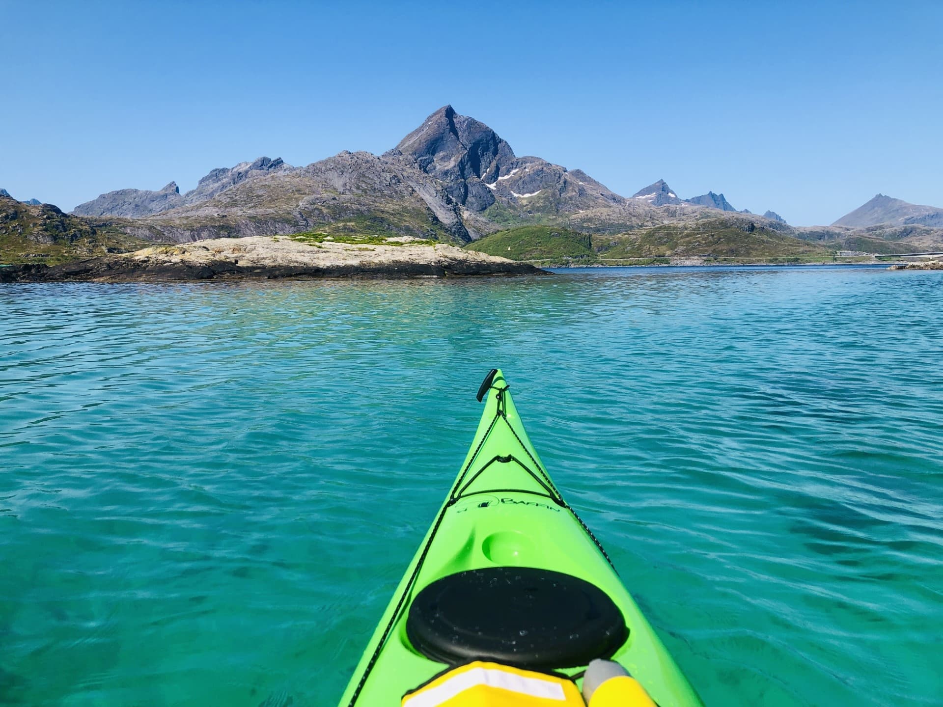 3hr Lofoten Kayak Adventure