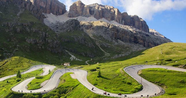 Da Alleghe a Alleghe via Passo Giau