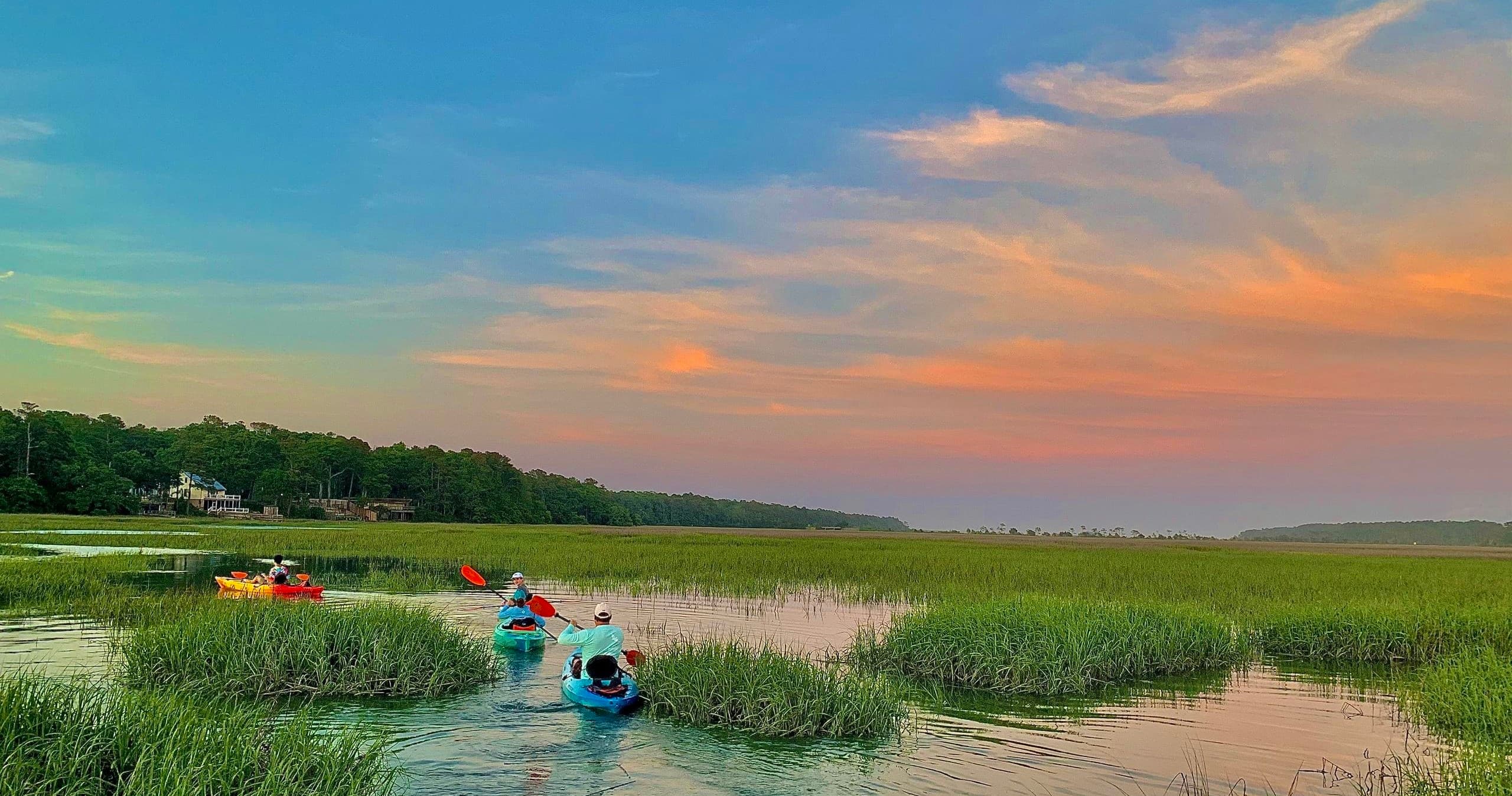 Cherry Grove Sunset Kayak Tour