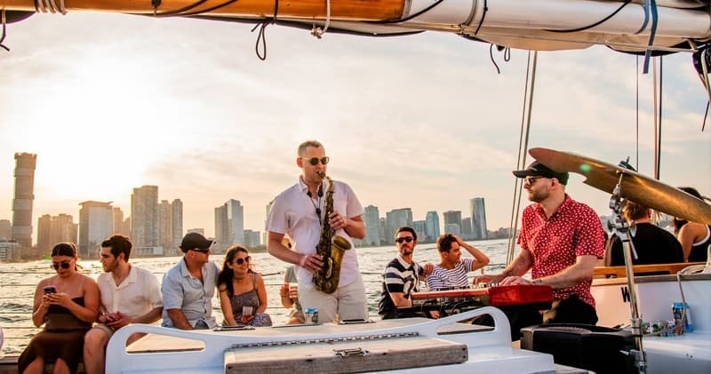 Live Jazz Sunset Sail in NY Harbor