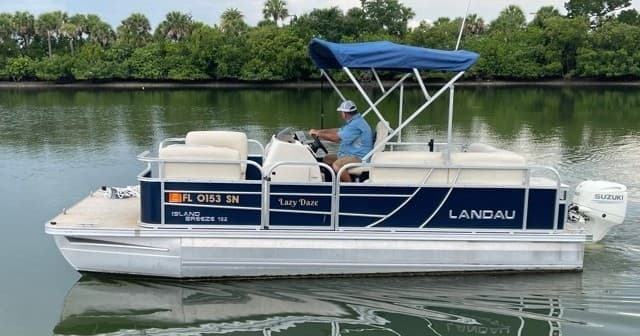 #1 18ft. Landu pontoon