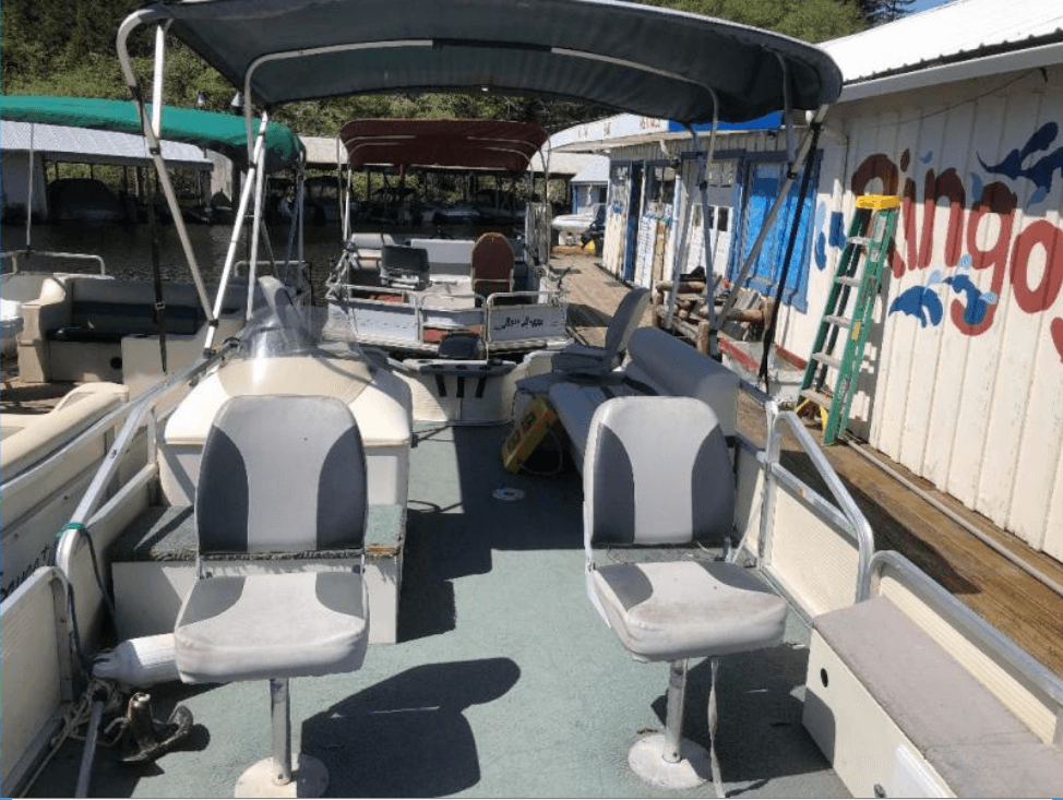 20' Lowe Pontoon with 40HP Outboard