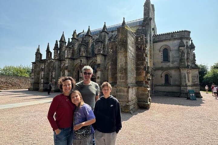 Rosslyn Chapel, Melrose Abbey & Dryburgh Abbey