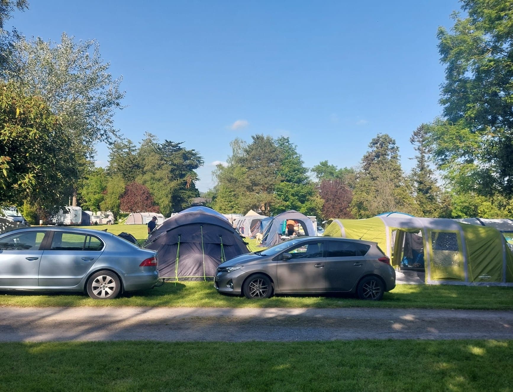 Small Tent Pitch