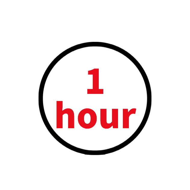1 Hour Rental