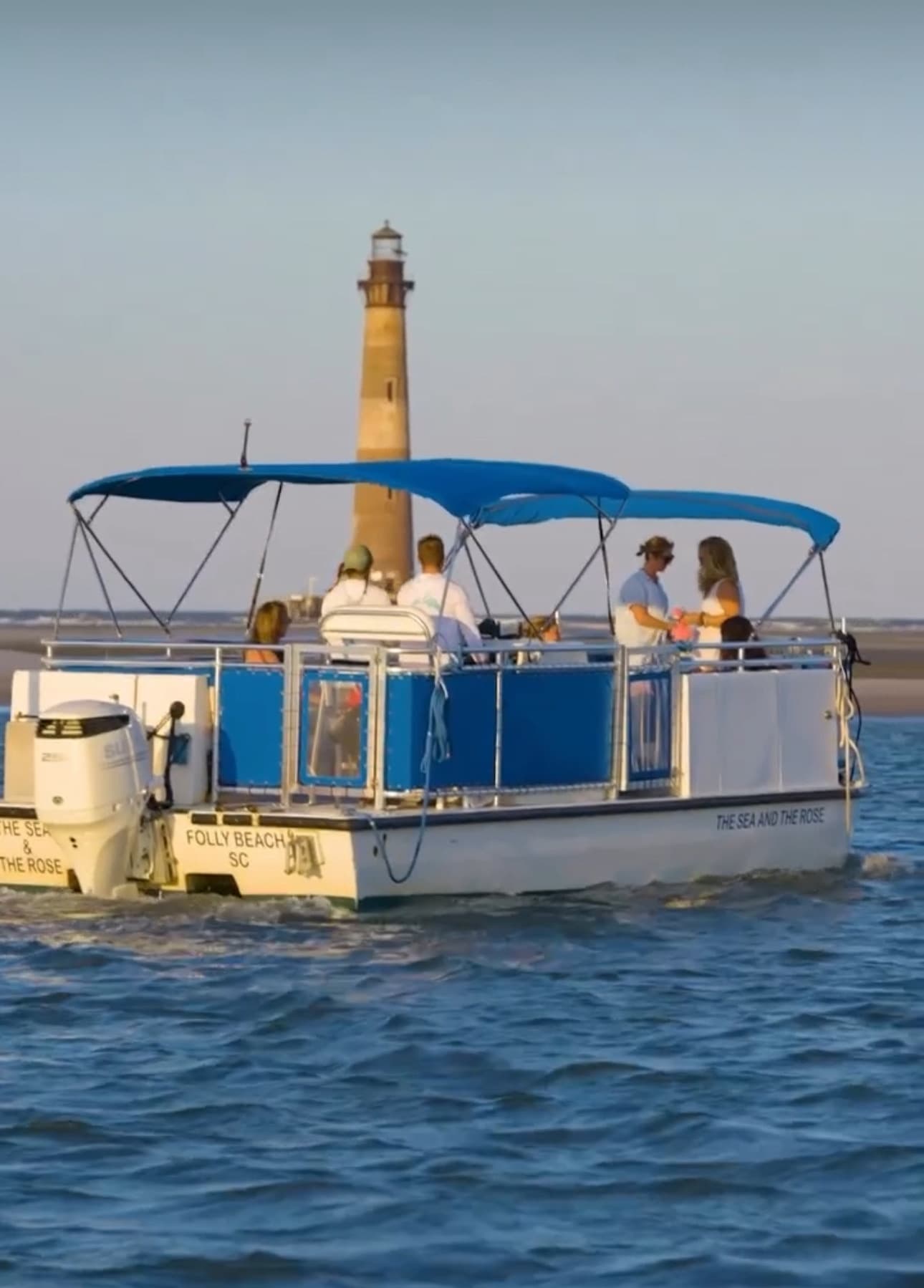 Afternoon Dolphin Boat Tour on The Sea & The Rose | Folly Beach Location