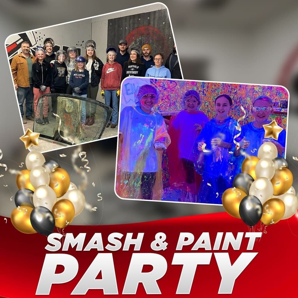 SMASH & PAINT PARTY