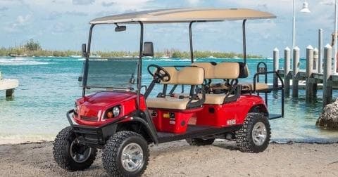 Six Seater Golf Cart Rental