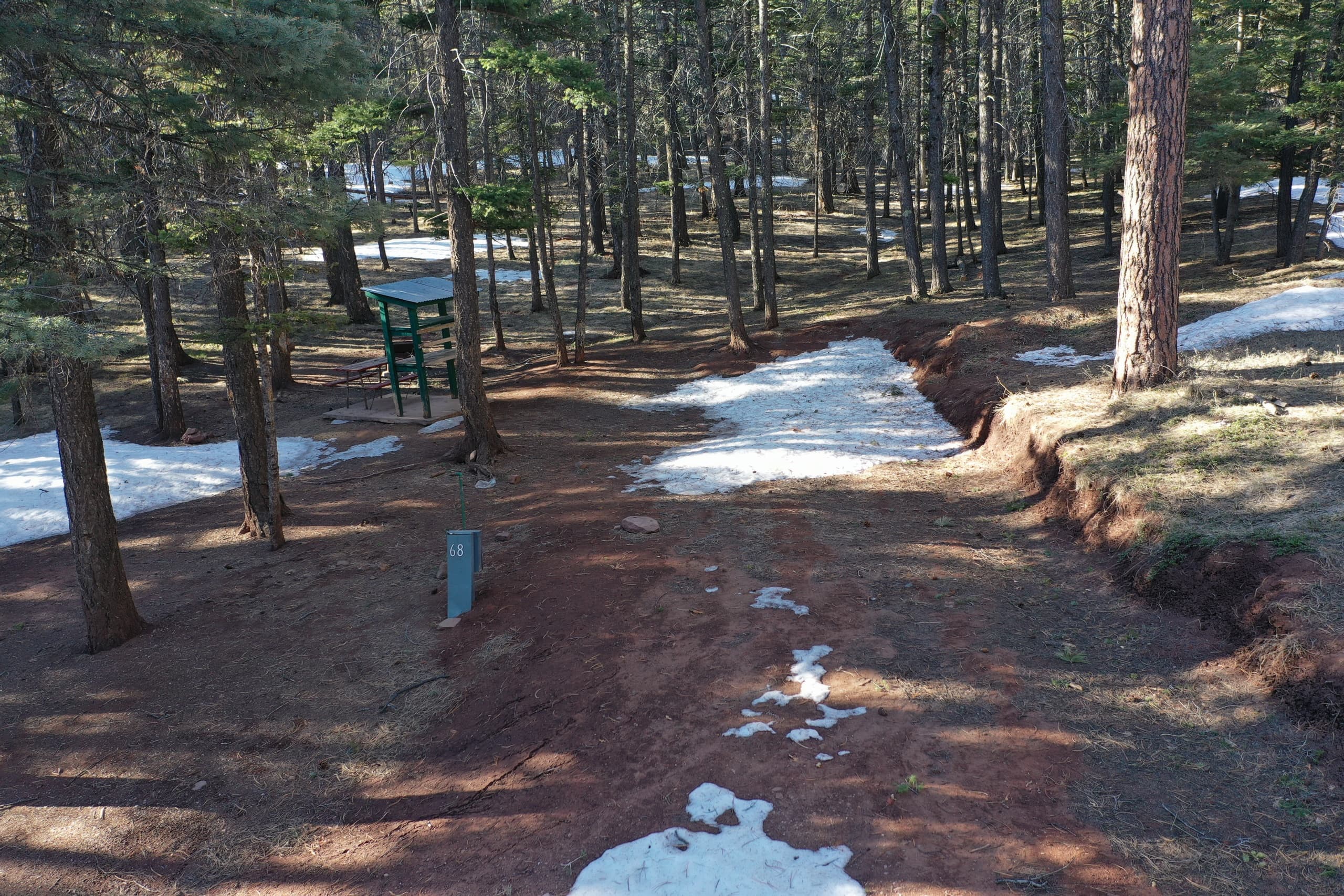 RV Partial Hookup Site #68