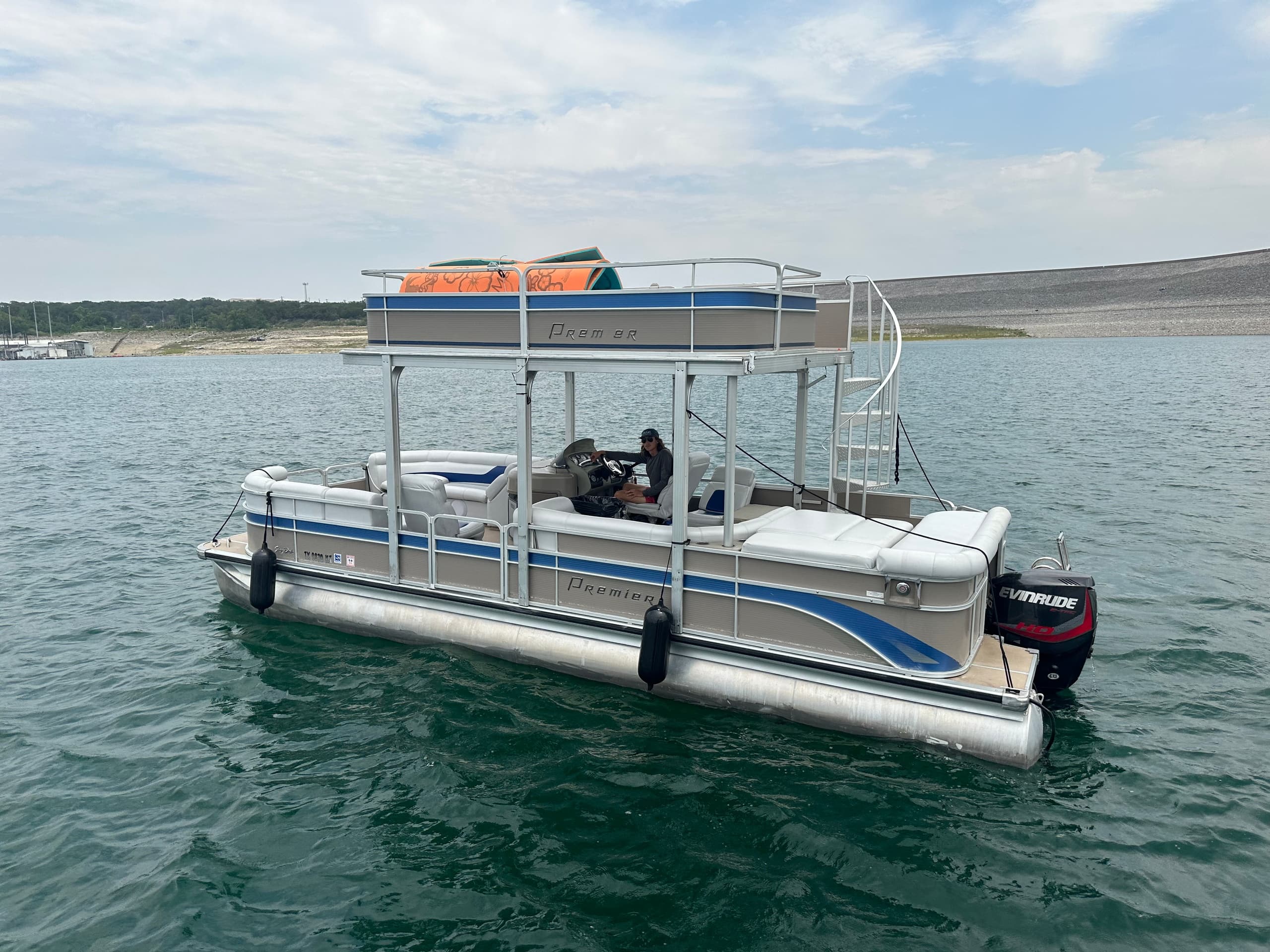 28ft - Premier Boundary Double Decker Tritoon Boat