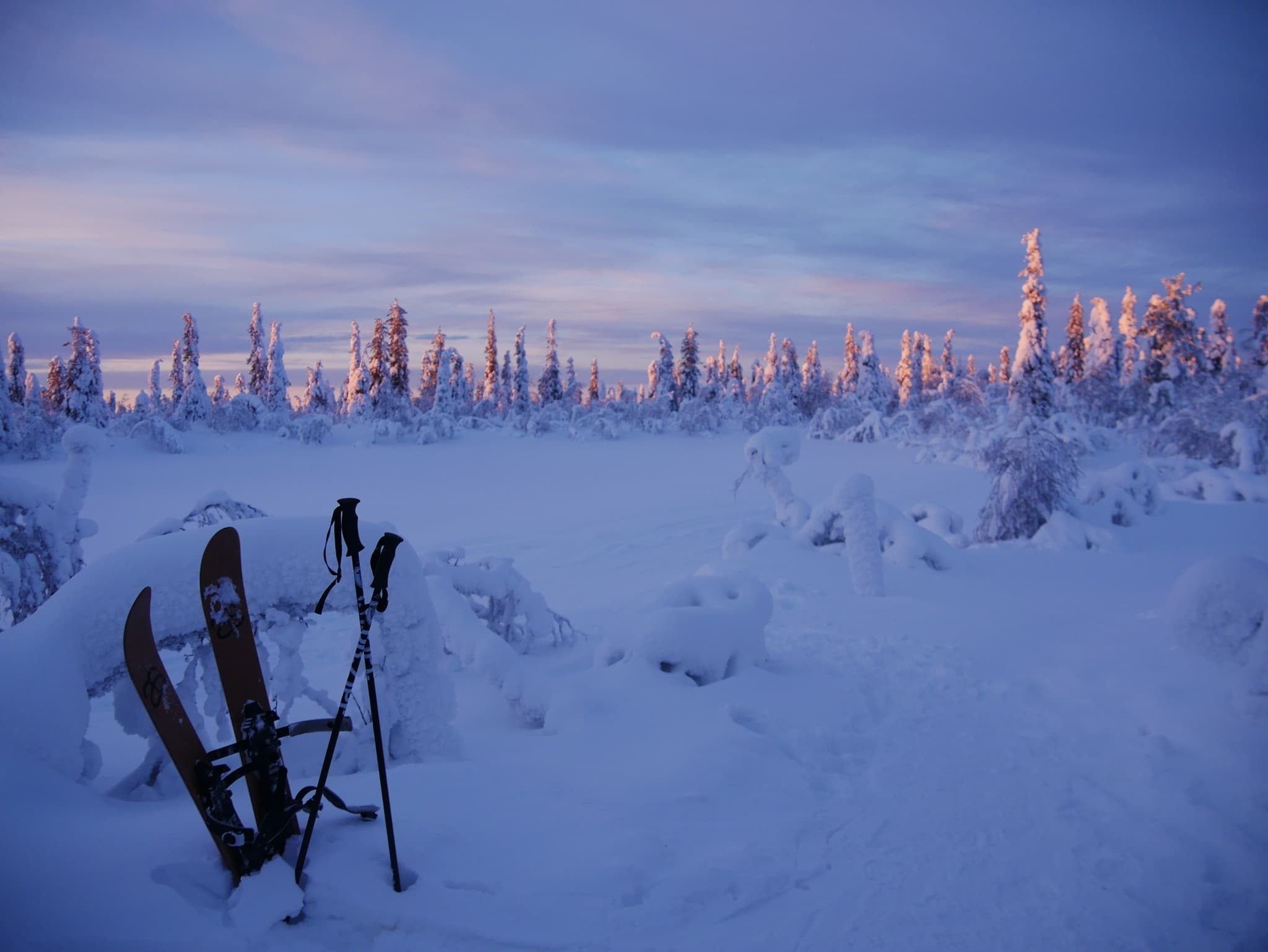 Excursion en ski altaï 2 H