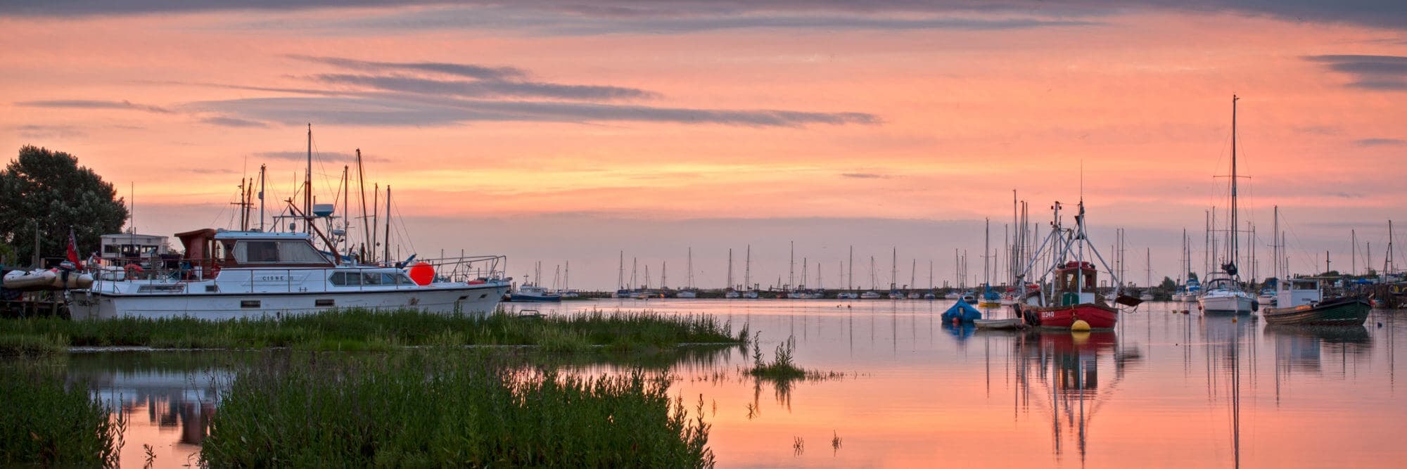 Leigh On Sea to Benfleet Creek (Including: Two Tree Island)