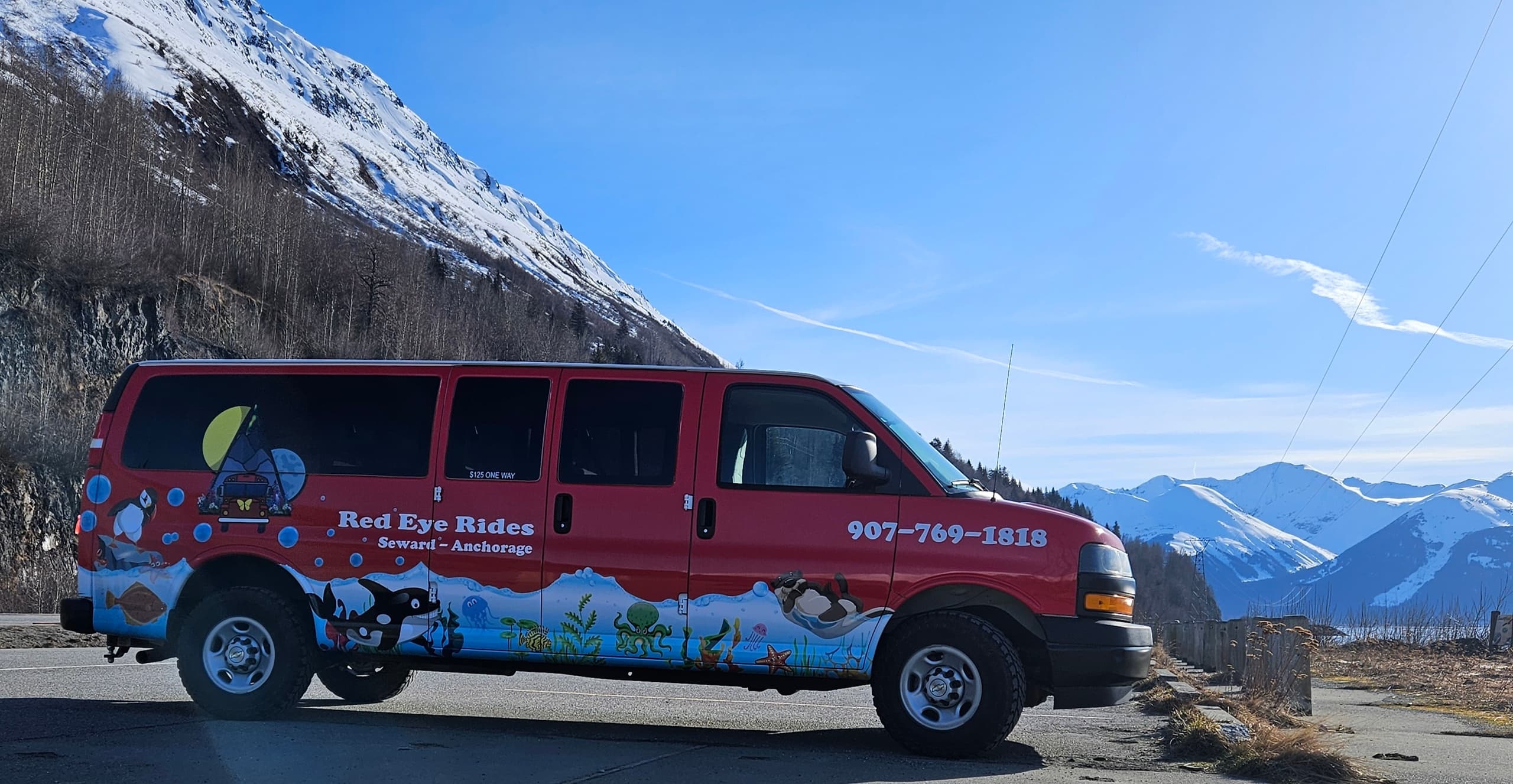 Anchorage to Kenai/Soldotna or Sterling (RT add on)