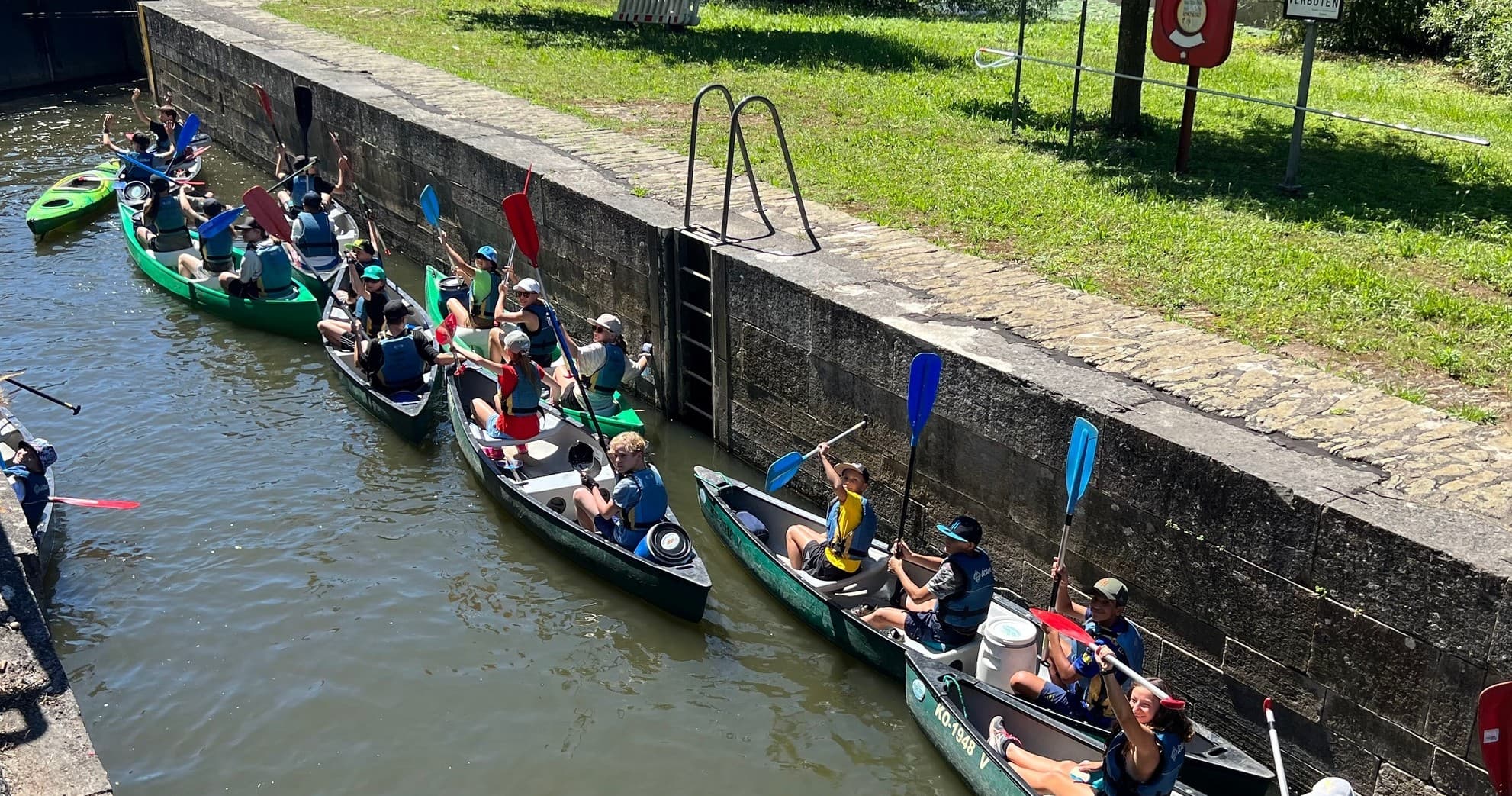 5-Tagestour ab Gießen 2. Wehr bis Limburg LL