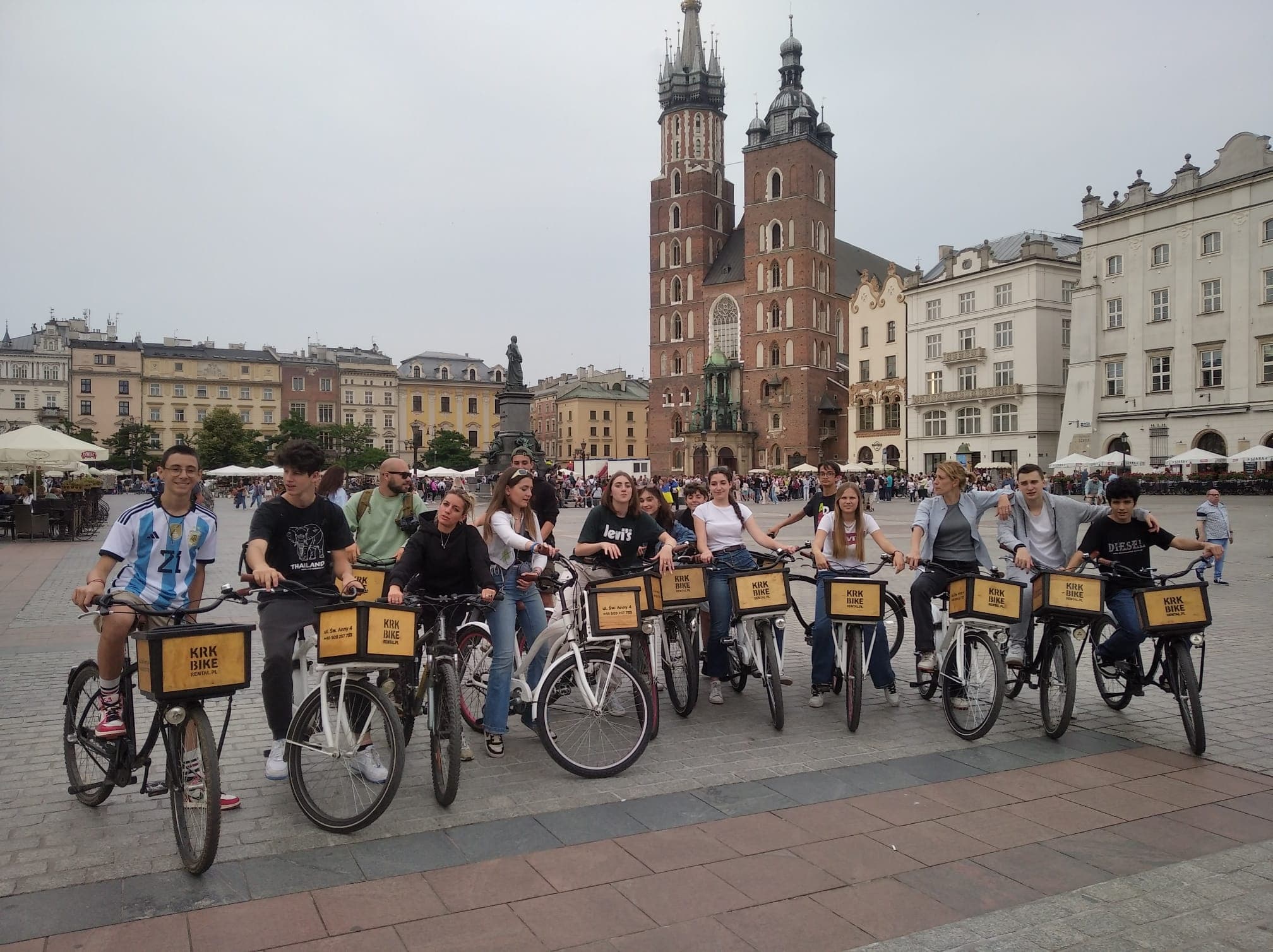 Krakow: Old Town Bike Tour 2 hours