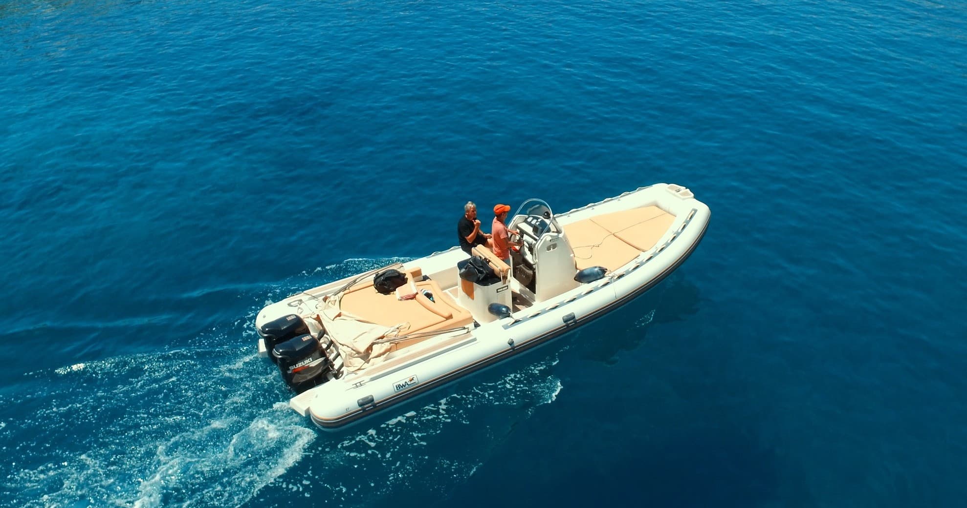 BWA Boat 2x150hp from Sfakia