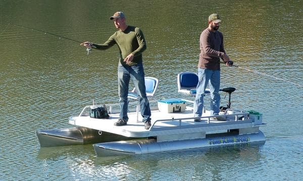 Two Person Fishing Pontoon Rental