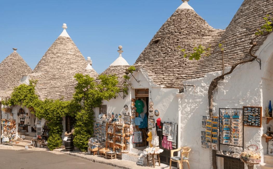 From Bari:Alberobello&Polignano