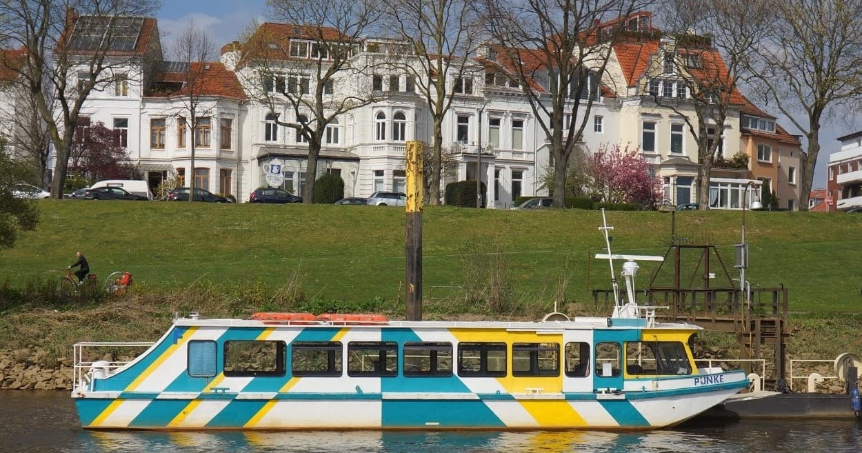 Hin- und Rückfahrt: Mittelsbüren → Farge