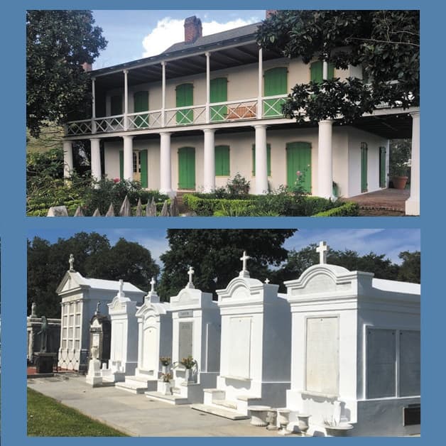Tour of the Historic Pitot House and St. Louis Cemetery No. 3