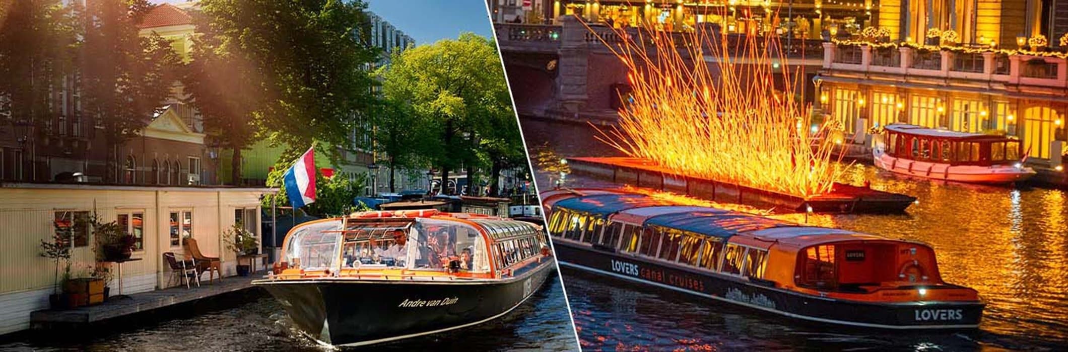 Passeio de Barco pelos canais de Amsterdam