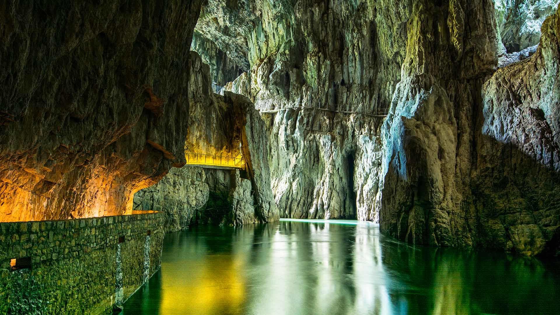 Škocjanske jame in Piran