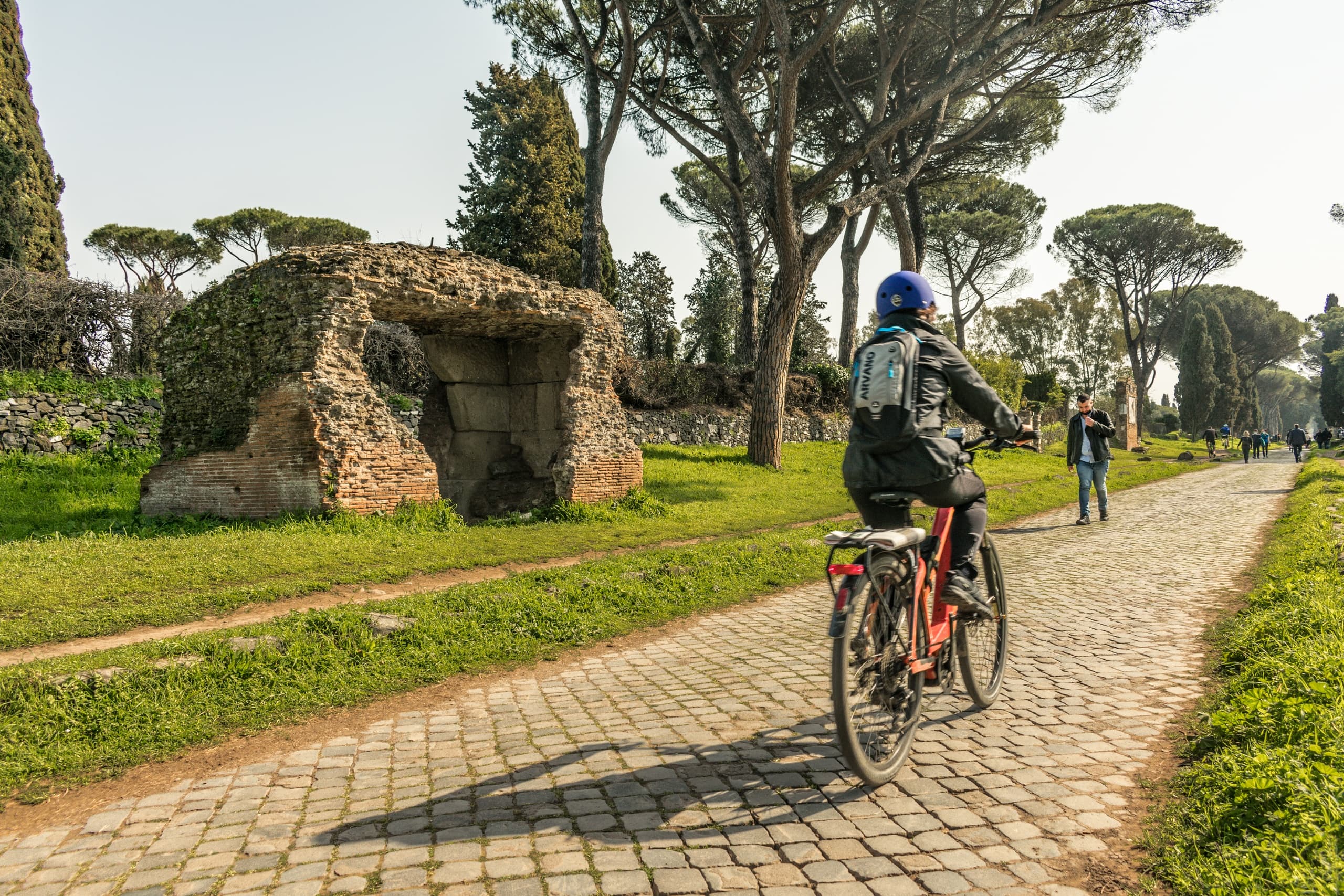 Official Appia Antica, Caffarella Valley & Aqueducts e-Bike Tour (SHARED)
