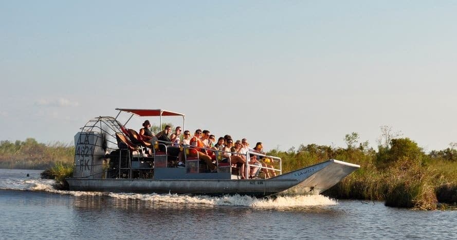 Large Airboat Swamp Adventure Tour