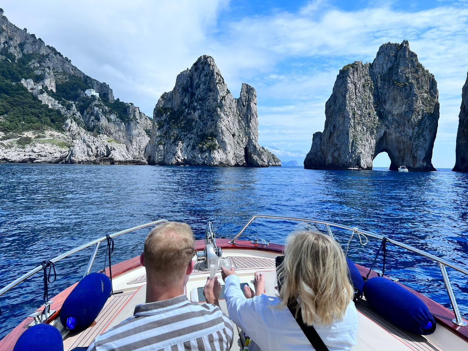 Tour Privato Capri da Ischia - Gozzo Jeranto 7.5