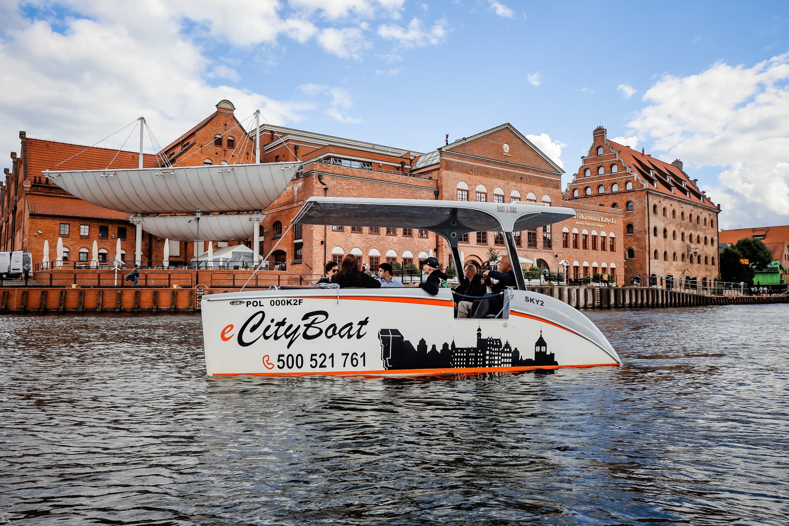 eCITY BOAT - Rejs prywatny (na wyłączność)