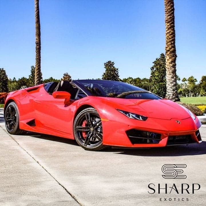 Lamborghini Huracan Spyder (red) - Omaha