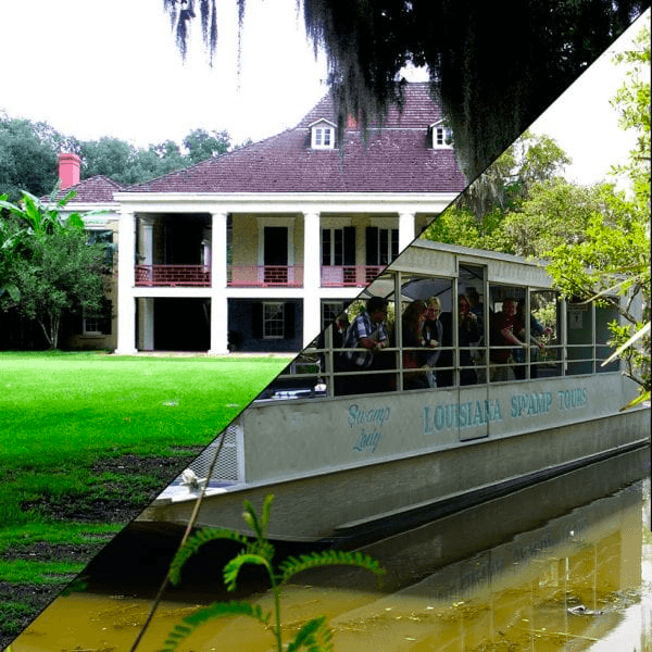 Destrehan Plantation + Covered Boat Swamp Tour