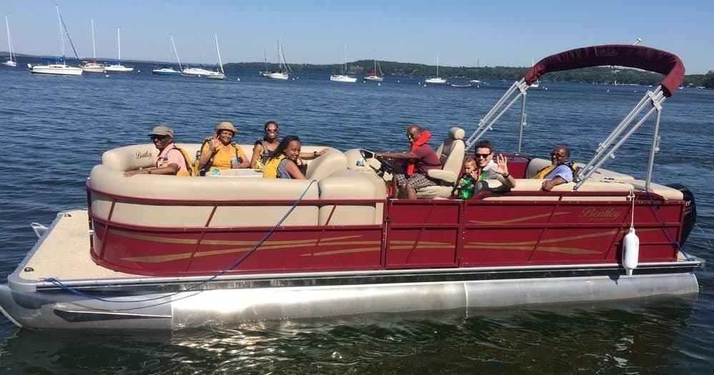 8-Passenger Pontoon Boat Rentals