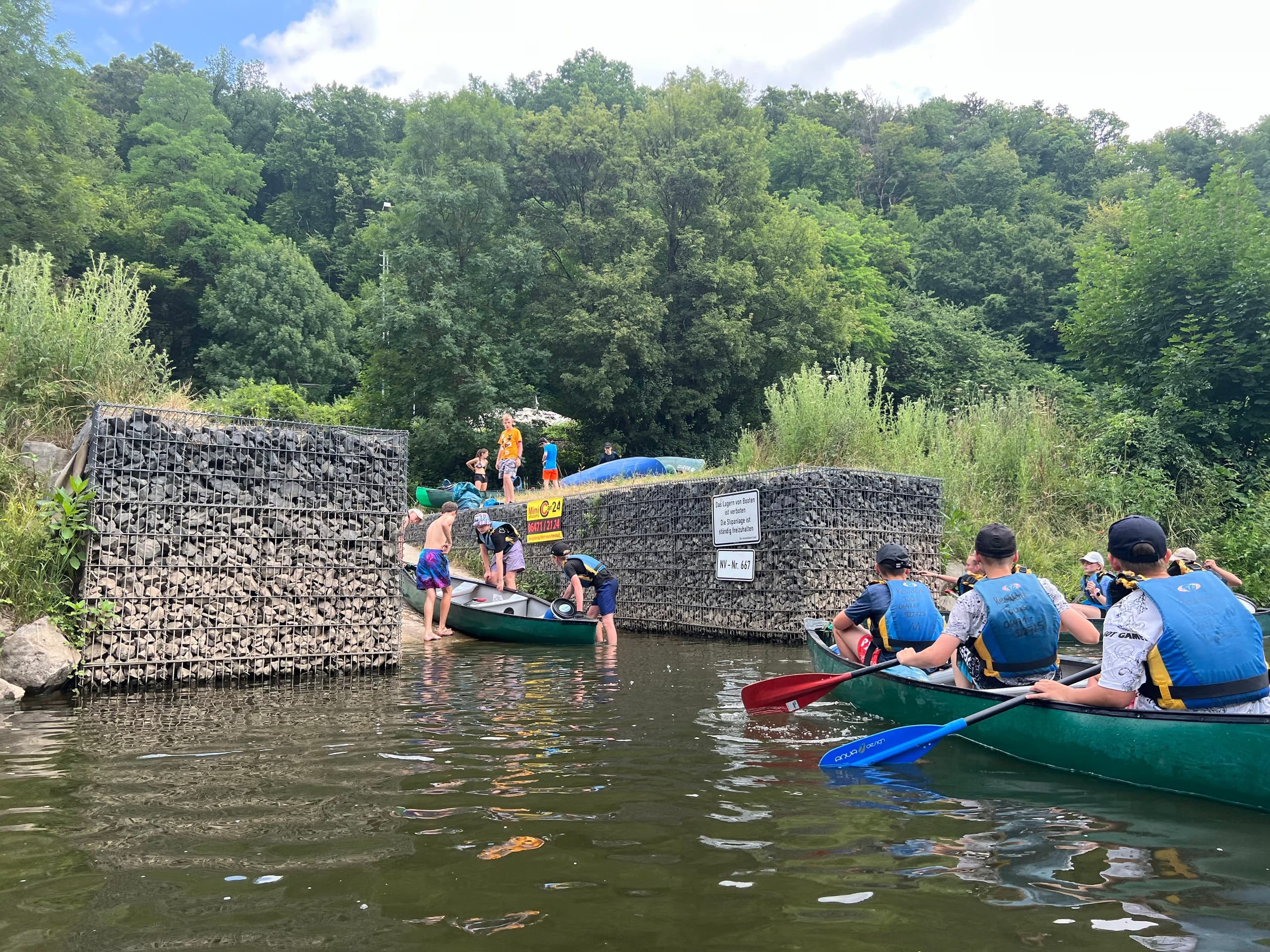 4-Tages-Kanutour: Gießen bis Runkel LL