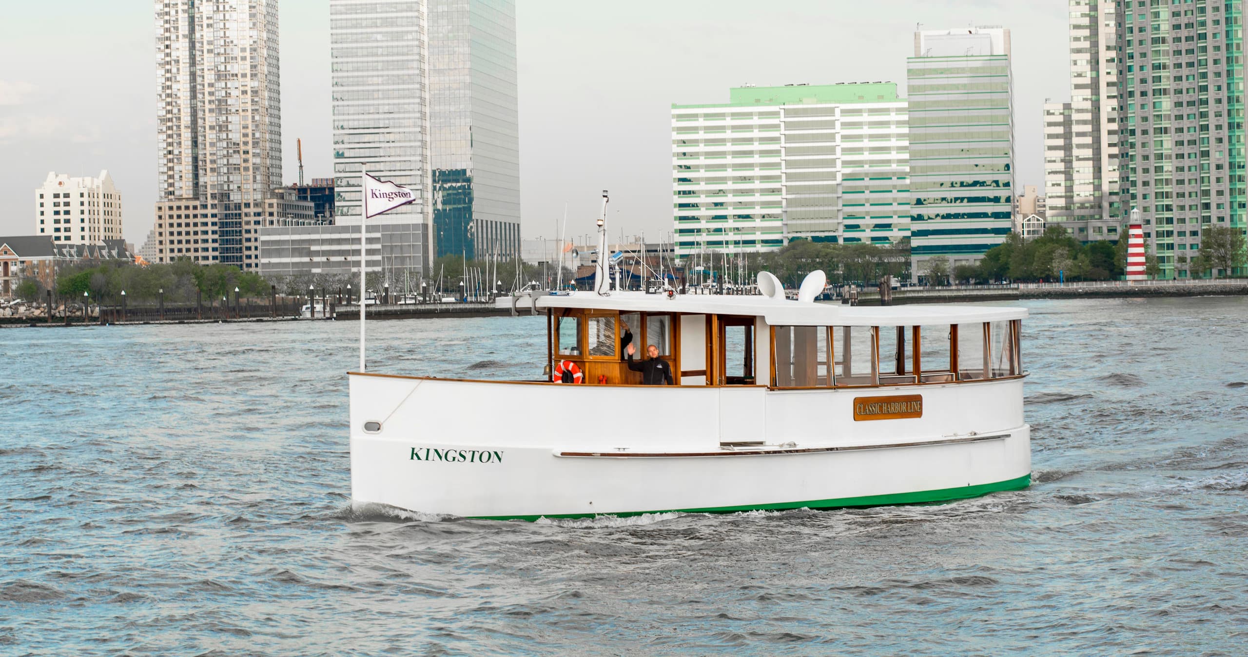 Statue & Skyline Cruise Aboard Kingston