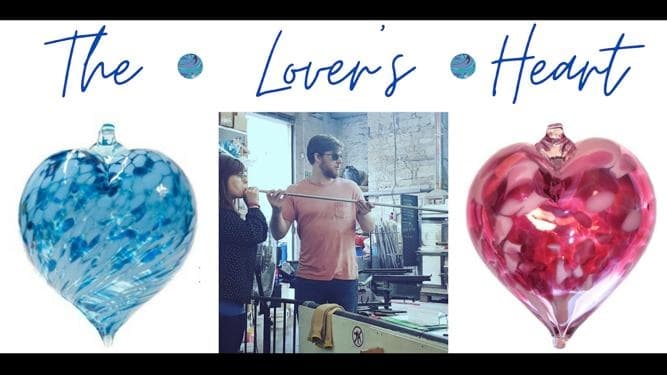 LOVERS' HEART BAUBLE