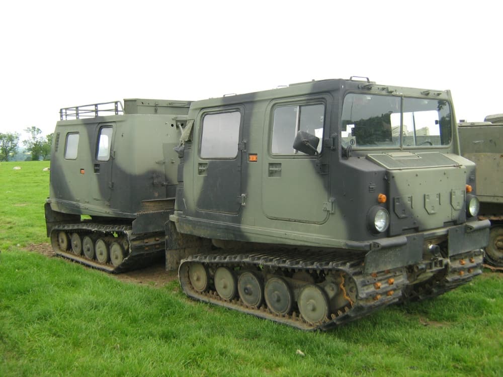 Military Vehicle Driving x 2 vehicles