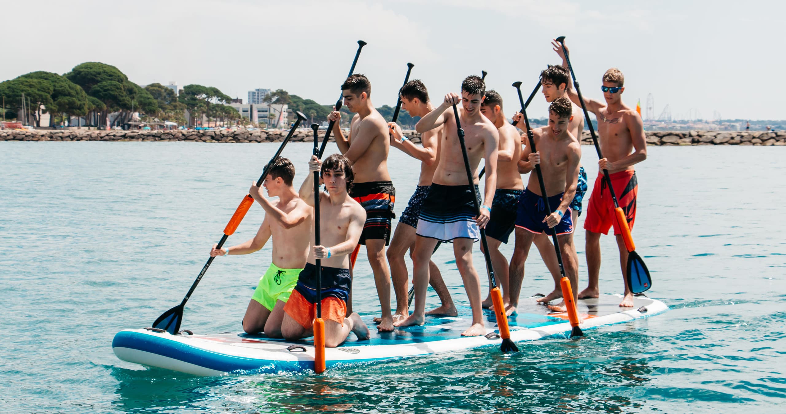 Paddle Surf King en Riumar
