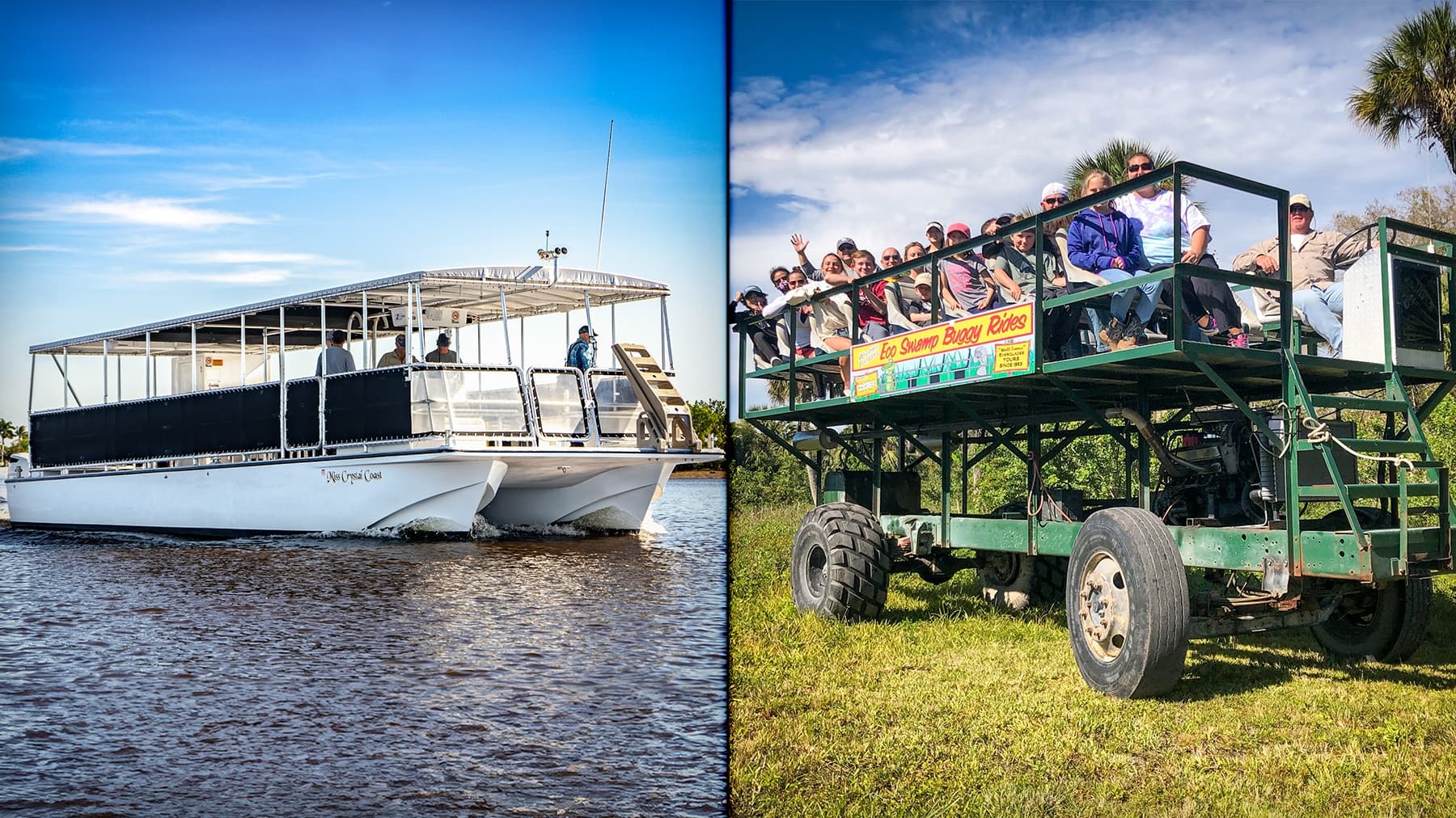 Large Group: Ten Thousand Islands & Buggy Combo