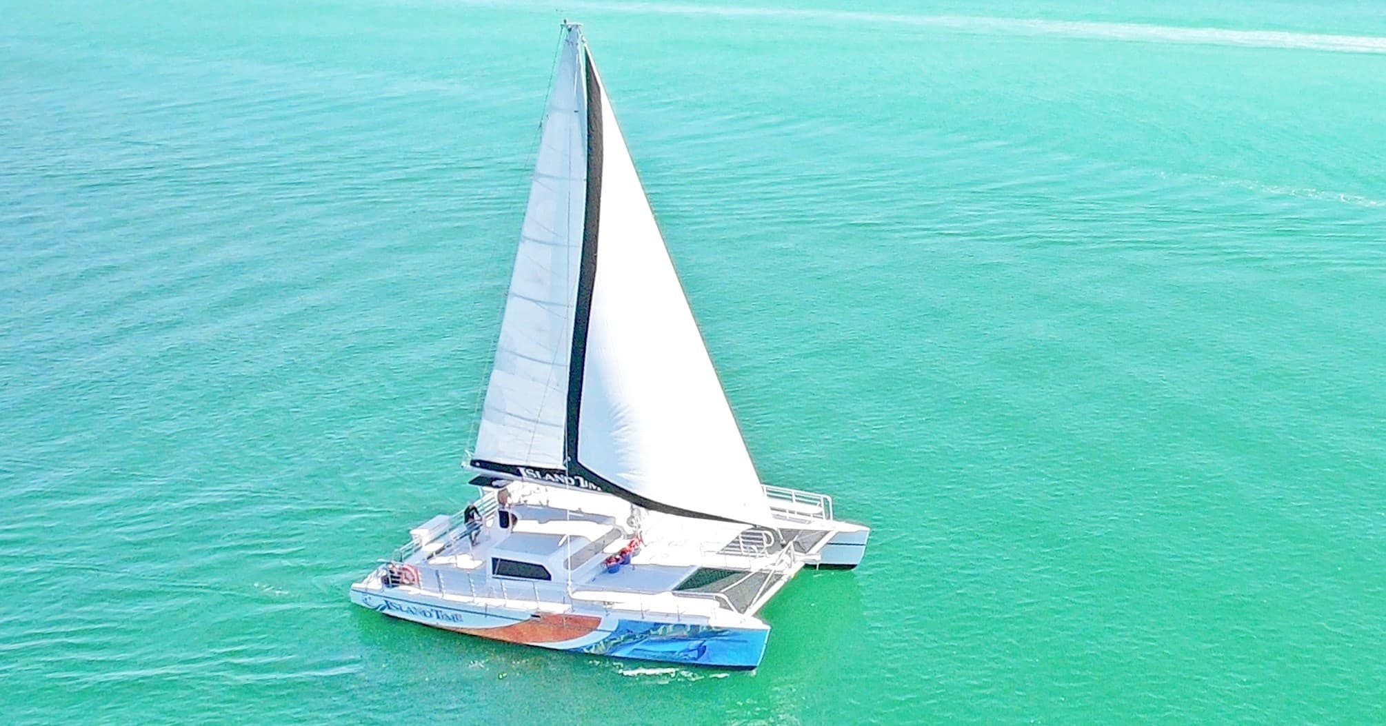 Shell Island Snorkel Cruise on the Island Time II" Catamaran"