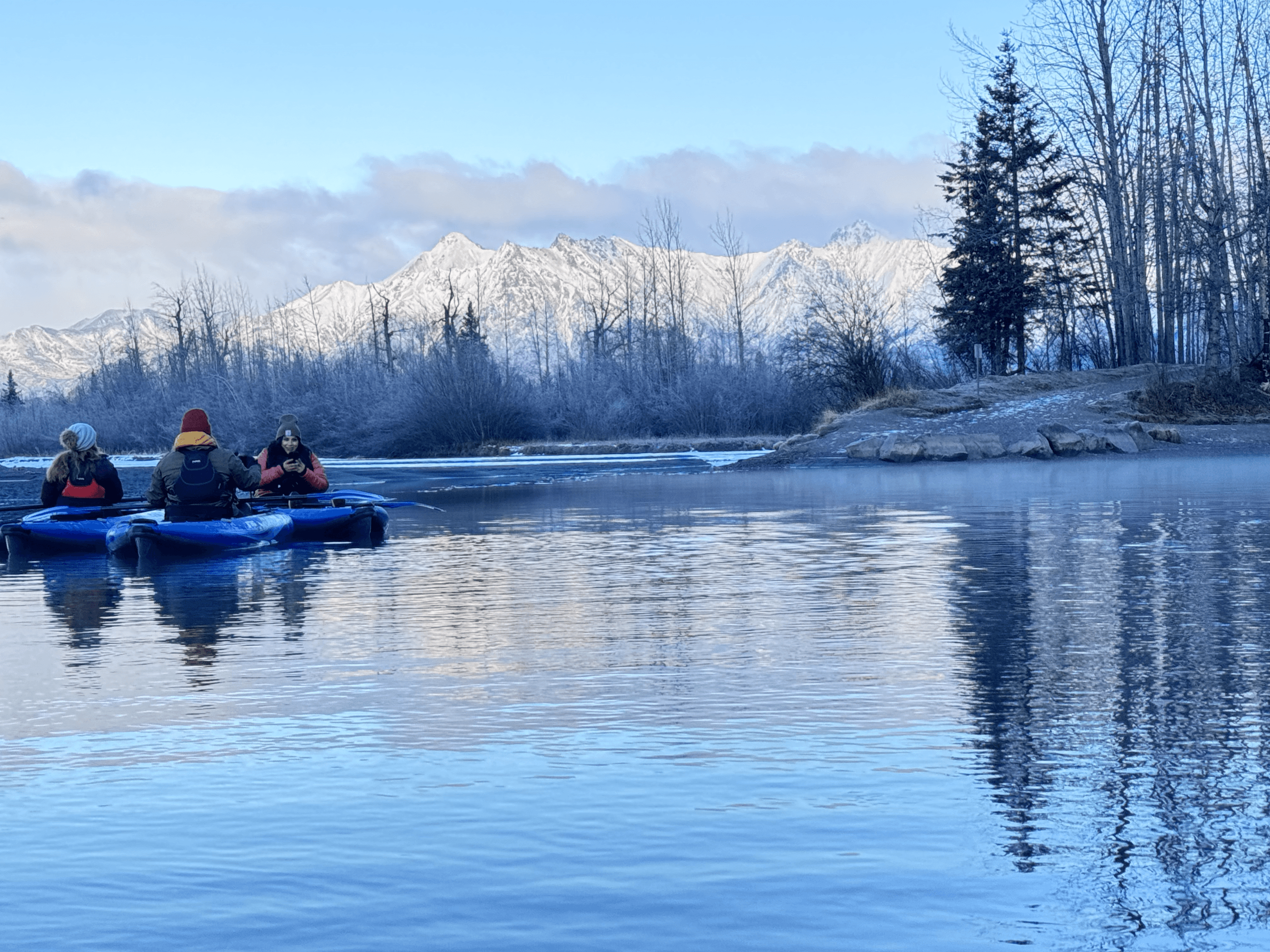 Cold Weather Kayaking in Alaska