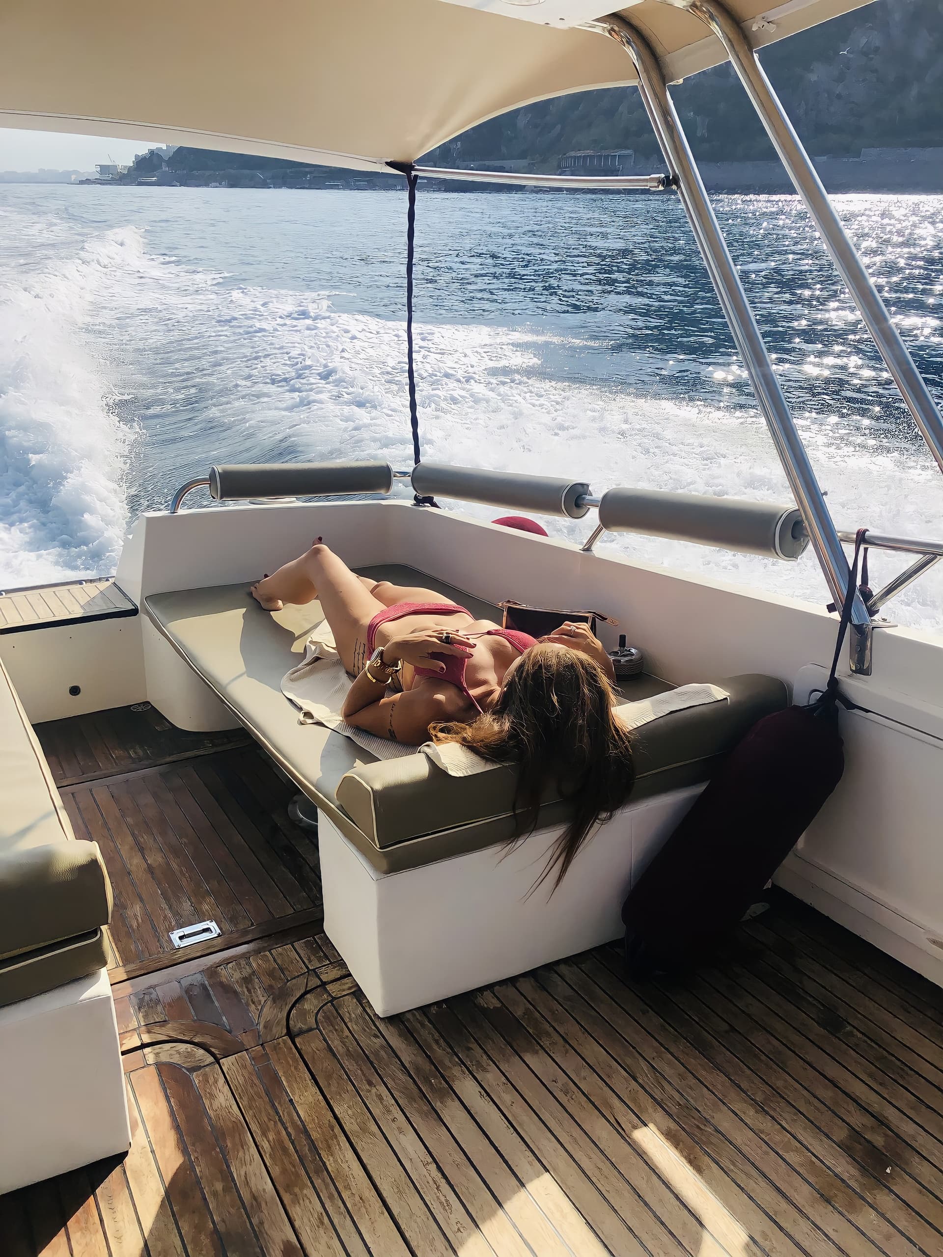 Photo shooting on board