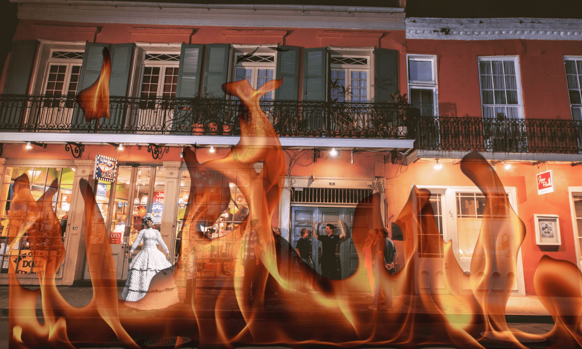 New Orleans Interactive Ghosts and Spirits Walking Tour